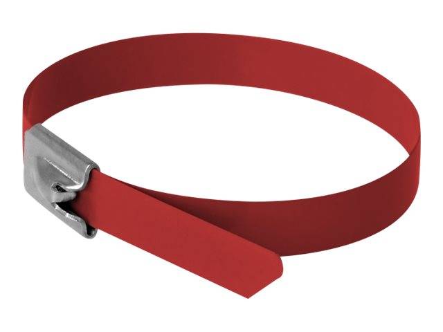 DeLOCK - Kabelbinder - 30 cm - Rot (Packung mit