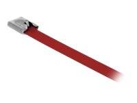 DeLOCK - Kabelbinder - 30 cm - Rot (Packung mit