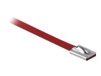 DeLOCK - Kabelbinder - 30 cm - Rot (Packung mit
