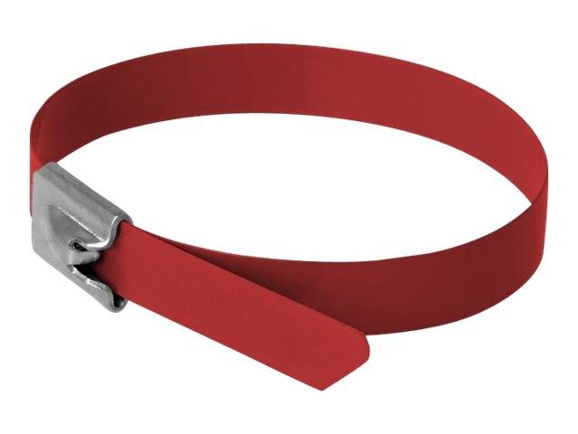 DeLOCK - Kabelbinder - 40 cm - Rot (Packung mit