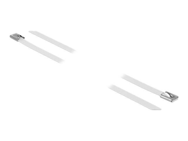 DeLOCK - Kabelbinder - 50 cm - weiß (Packung
