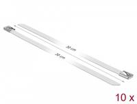DeLOCK - Kabelbinder - 30 cm - weiß (Packung