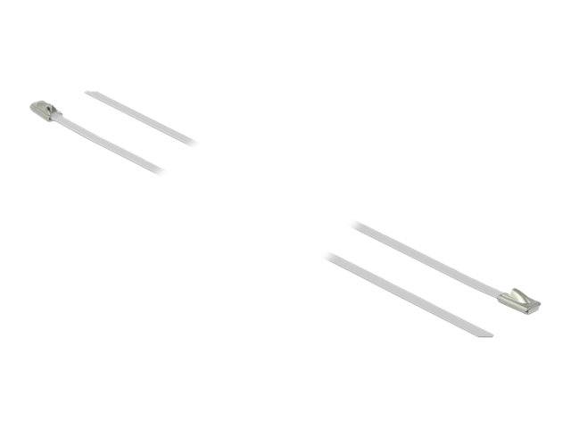 DeLOCK - Kabelbinder - 30 cm - weiß (Packung