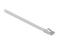 DeLOCK - Kabelbinder - 30 cm - weiß (Packung