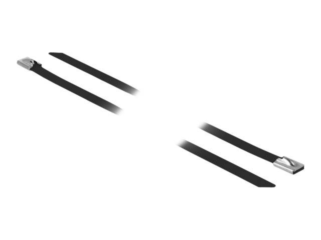 DeLOCK - Kabelbinder - 30 cm - Schwarz (Packung