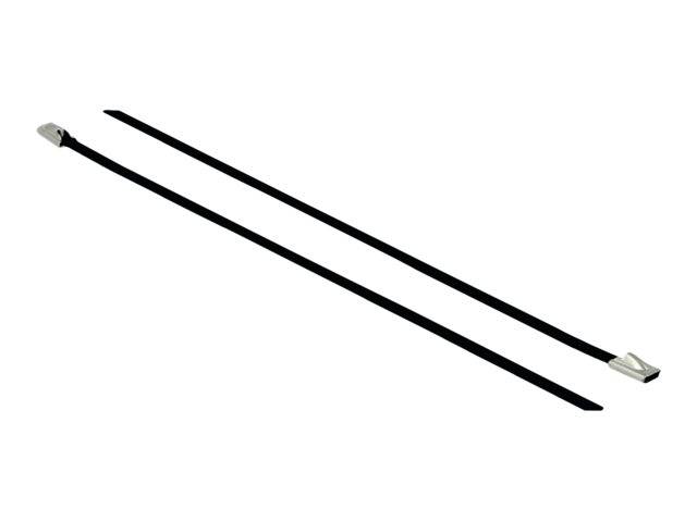 DeLOCK - Kabelbinder - 20 cm - Schwarz (Packung