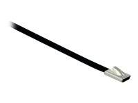 DeLOCK - Kabelbinder - 30 cm - Schwarz (Packung