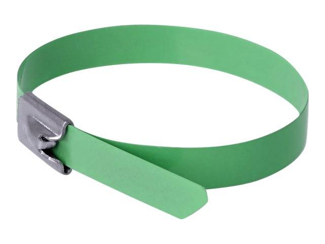 DeLOCK - Kabelbinder - 20 cm - grün (Packung