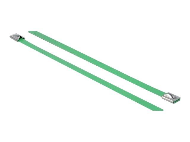 DeLOCK - Kabelbinder - 20 cm - grün (Packung