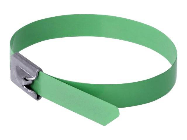 DeLOCK - Kabelbinder - 30 cm - grün (Packung
