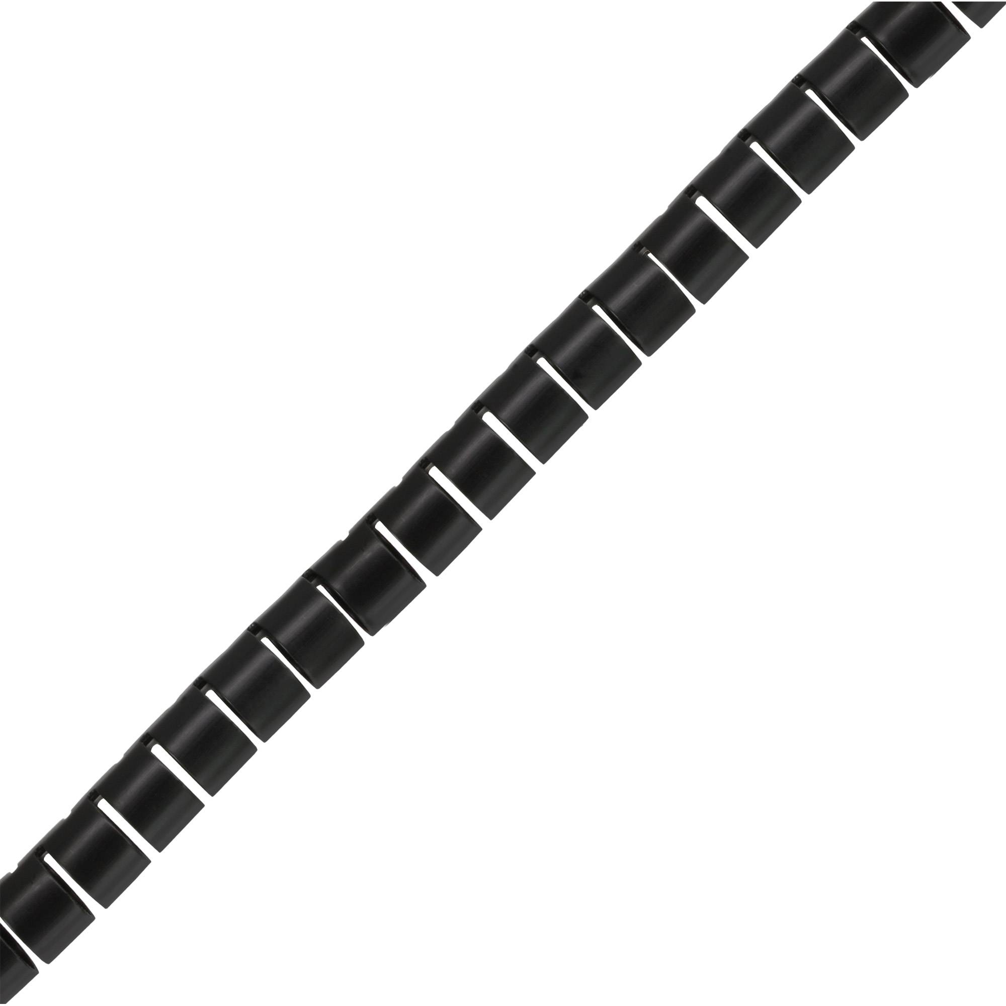 INLINE - flexibler Kabelkanal/Kabelschlauch 10m - schwarz - 10mm