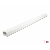 Delock - Kabelkanal mit Abdeckung - 1 m - weiß Delock - Kabelkanal mit Abdeckung - 1 m - weiß