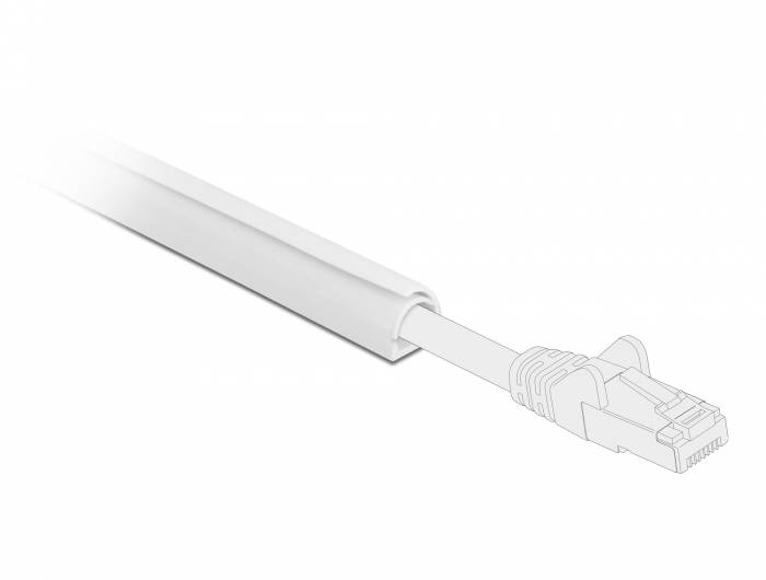 DeLOCK Mini self-closing - Kabelkanal - 1 m
