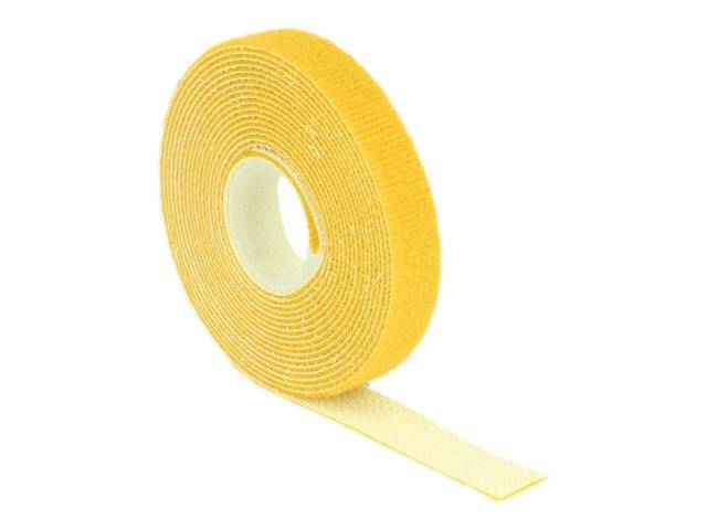 DeLOCK Velcro - Kabelbinderrolle - 3 m - Gelb