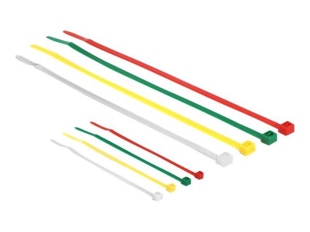 DeLOCK farbig - Kabelbinder-Kit