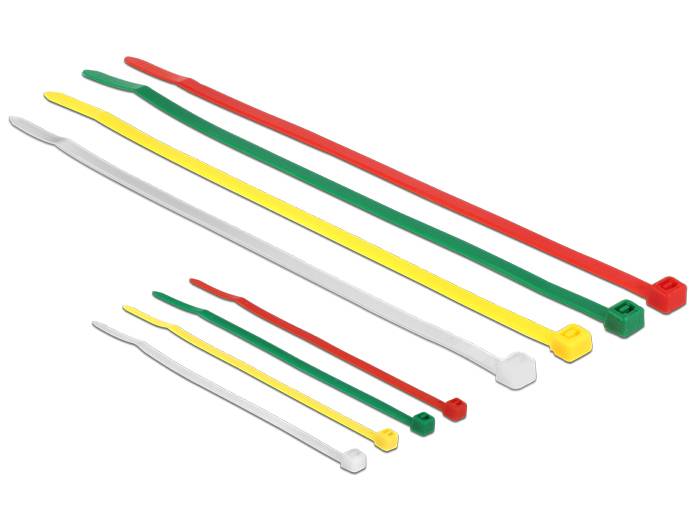 DeLOCK farbig - Kabelbinder-Kit