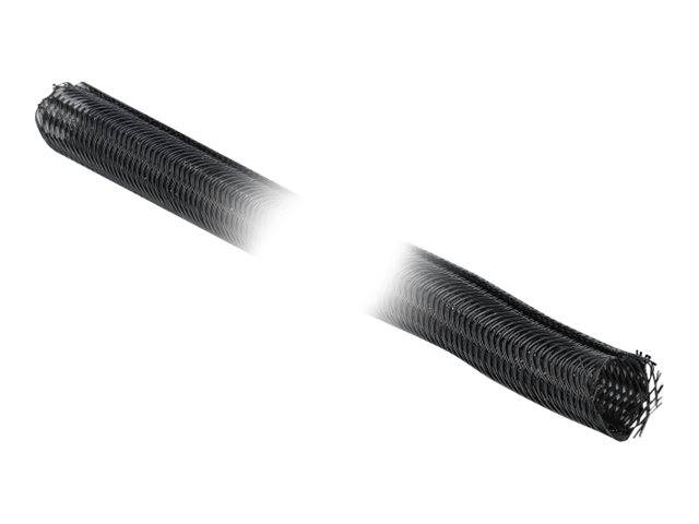 DeLOCK Braided Sleeving with Hook-and-Loop Fastener