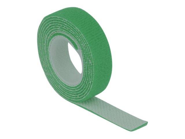 DeLOCK - Klettverschluss - 1 m - grün
