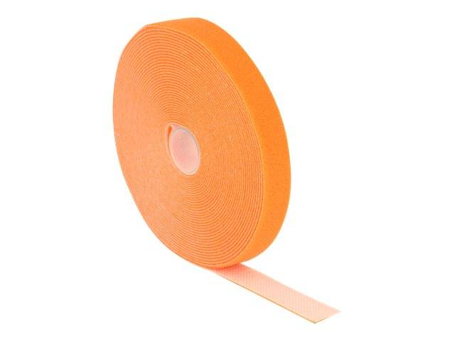 DeLOCK - Klettverschluss - 10 m - orange