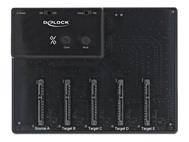 Delock 777 - HDD-Dockingstation Schächte: 5 - 2.5" (6.4 cm)