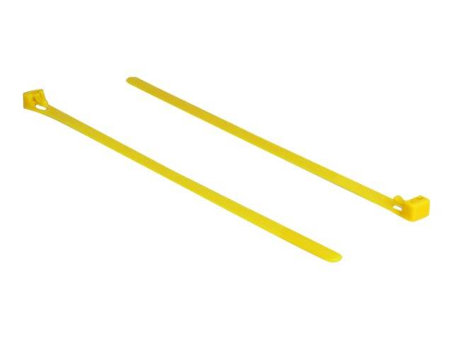 DeLOCK - Kabelbinder - 20 cm - Gelb (Packung