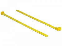 DeLOCK - Kabelbinder - 20 cm - Gelb (Packung
