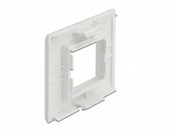 Delock - Easy 45 - Rahmen - 2 Module - weiß