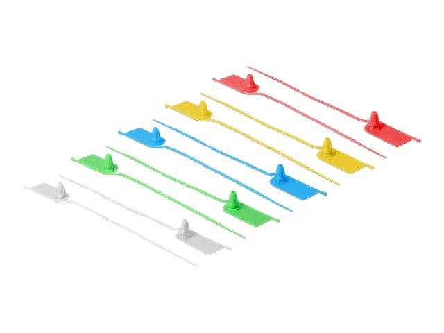 DeLOCK - Kabelbinder - 20.5 cm - diverse Farben (Packung mit 10)
