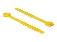 DeLOCK - Kabelbinder - 12 cm - Gelb (Packung