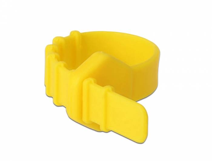 DeLOCK - Kabelbinder - 12 cm - Gelb (Packung