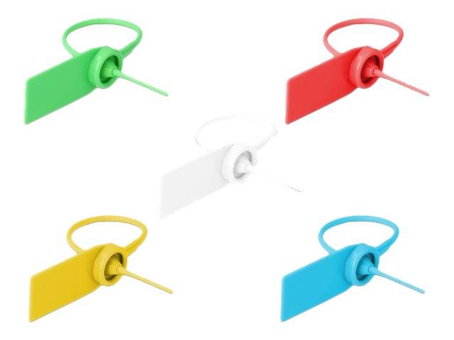 DeLOCK - Kabelbinder - 18 cm - diverse Farben (Packung mit 10)