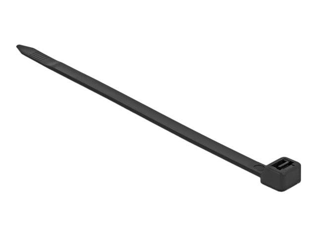 DeLOCK - Kabelbinder - 55 cm - Schwarz (Packung