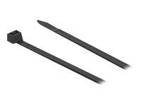 DeLOCK - Kabelbinder - 55 cm - Schwarz (Packung