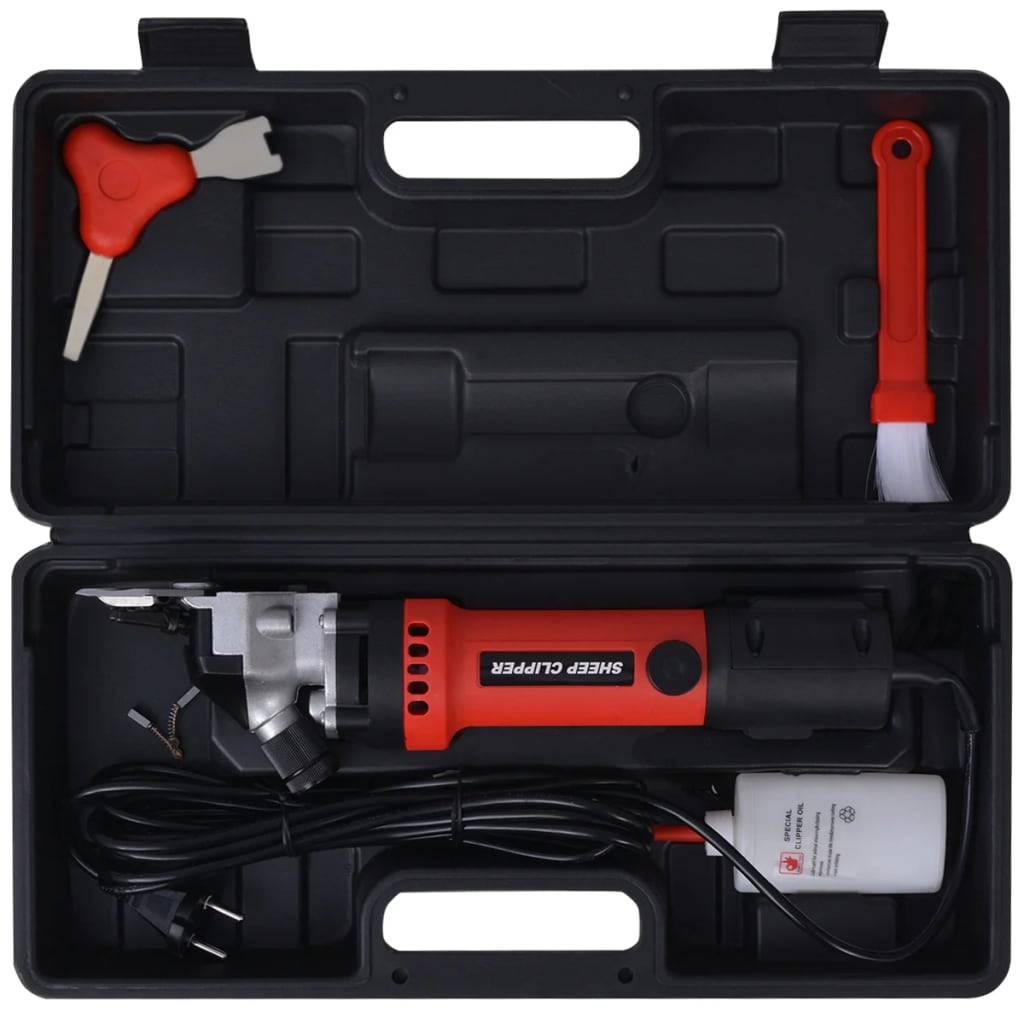 vidaXL 7-tlg. Schafschermaschine-Set 550 W