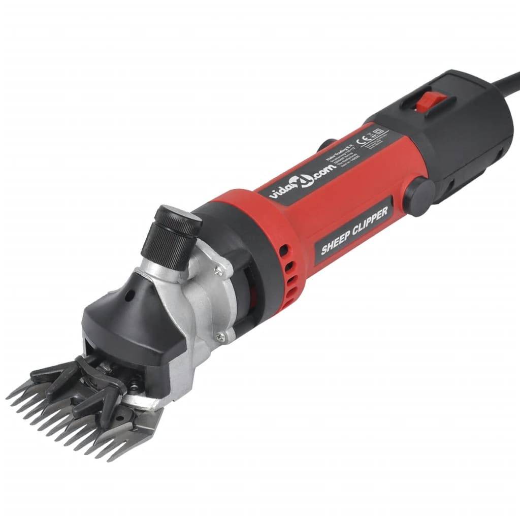 vidaXL 7-tlg. Schafschermaschine-Set 550 W
