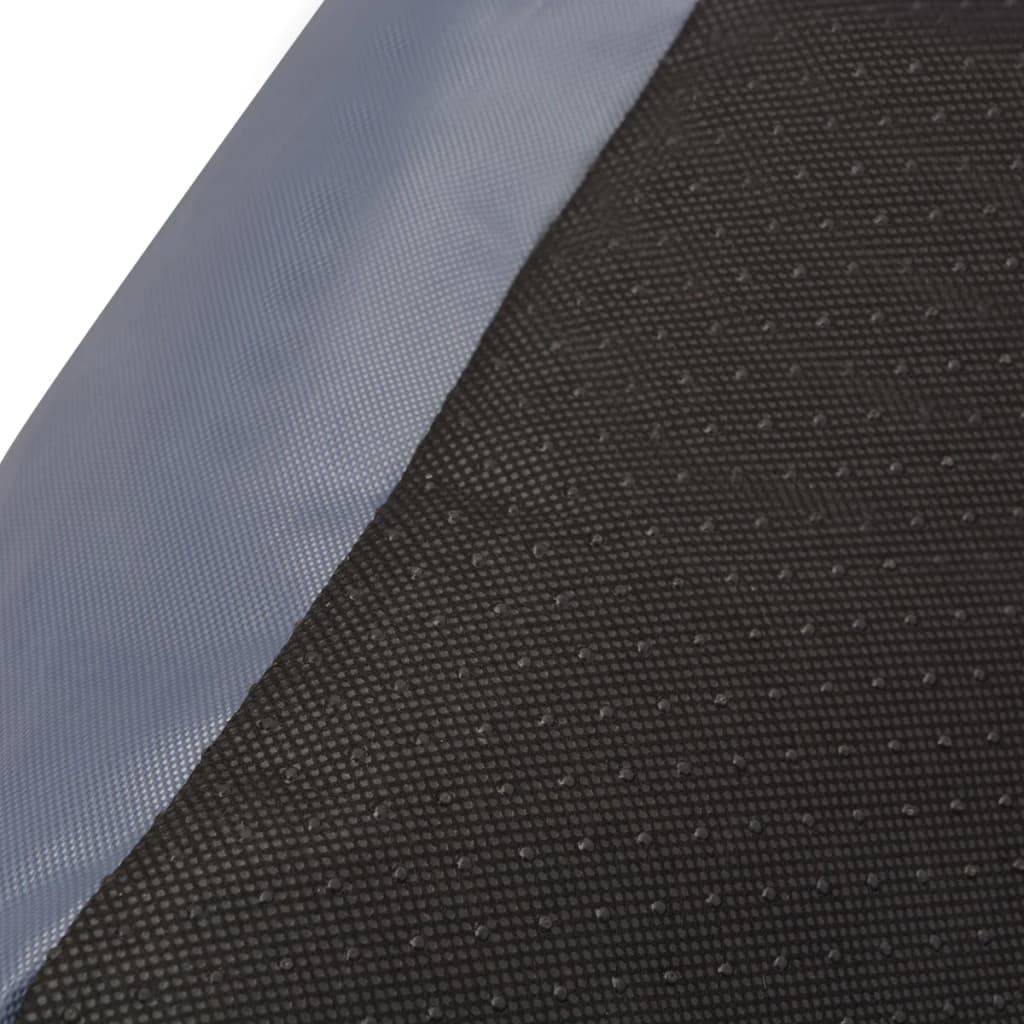 vidaXL Hundebett mit gepolstertem Kissen Größe XL Grau