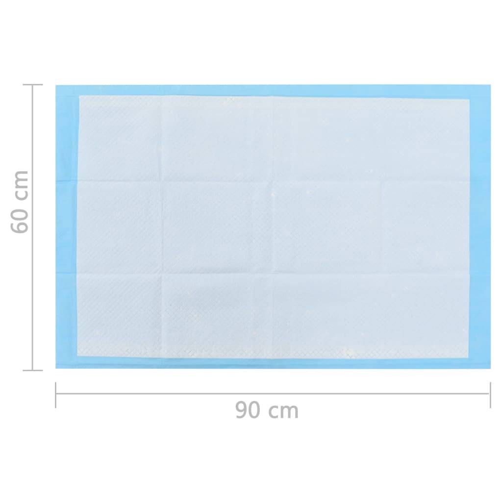 vidaXL Hunde-Toilettenmatten 100 Stk. 90×60 cm Vliesstoff