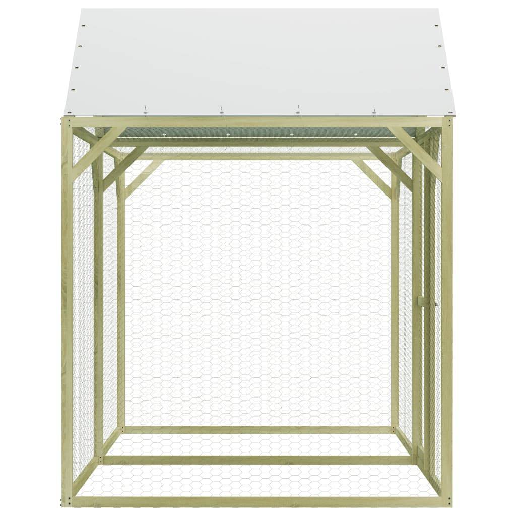 vidaXL Hühnerkäfig 3x1,5x2 m Imprägniertes Kiefernholz