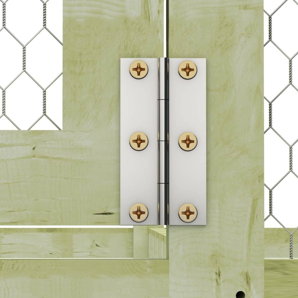 vidaXL Hühnerkäfig 1,5x9x1,5 m Imprägniertes Kiefernholz