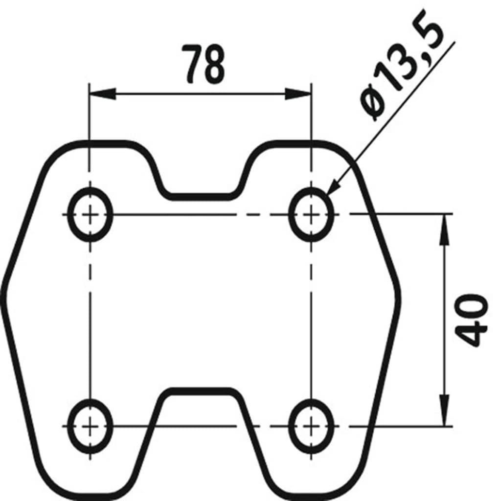 Kerbl Tränkebecken G51 emaillierter Grauguss 221851