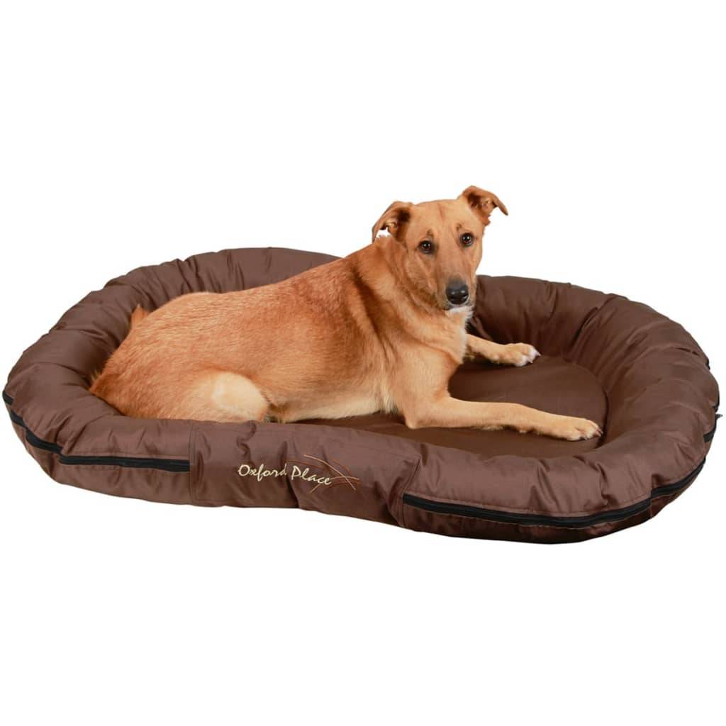 Kerbl Liegekissen Oxford Place 120 x 85 x 17 cm Braun 84993