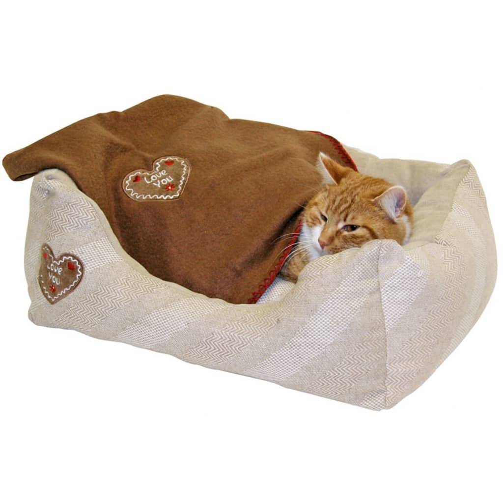 Kerbl Hundebett Love You 47 x 37 x 11 cm Beige 81231