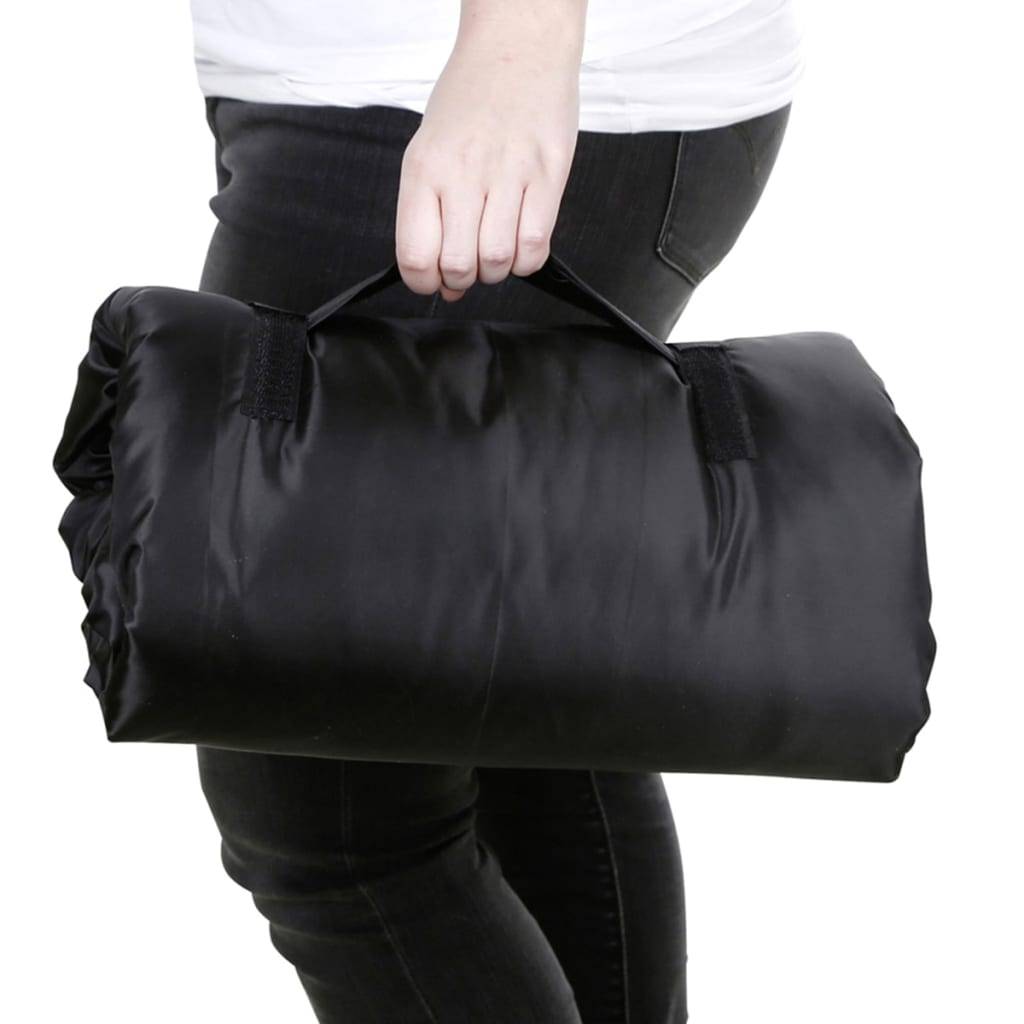 Kerbl Hundedecke Trip 140 x 100 cm Grau und Schwarz 81265