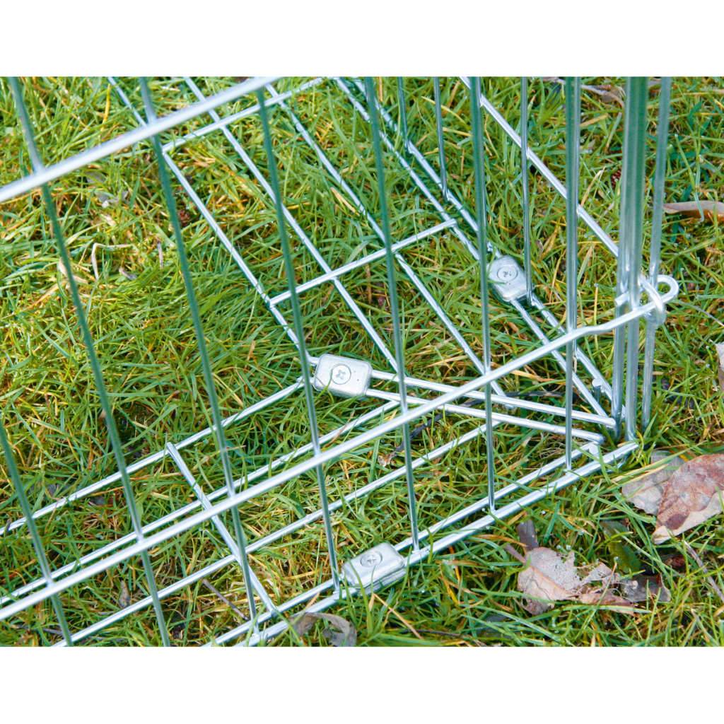 Kerbl Freilaufgehege mit Ausbruchsperre Silbern Metall 81712