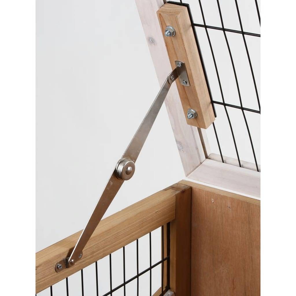 Kerbl Kleintierkäfig Indoor Deluxe 115×60×92,5 cm Holz 82725
