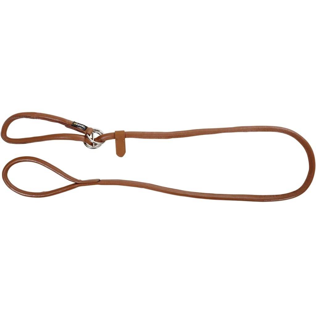 Kerbl Hundeleine Roma 1,7 m Leder Braun 81100