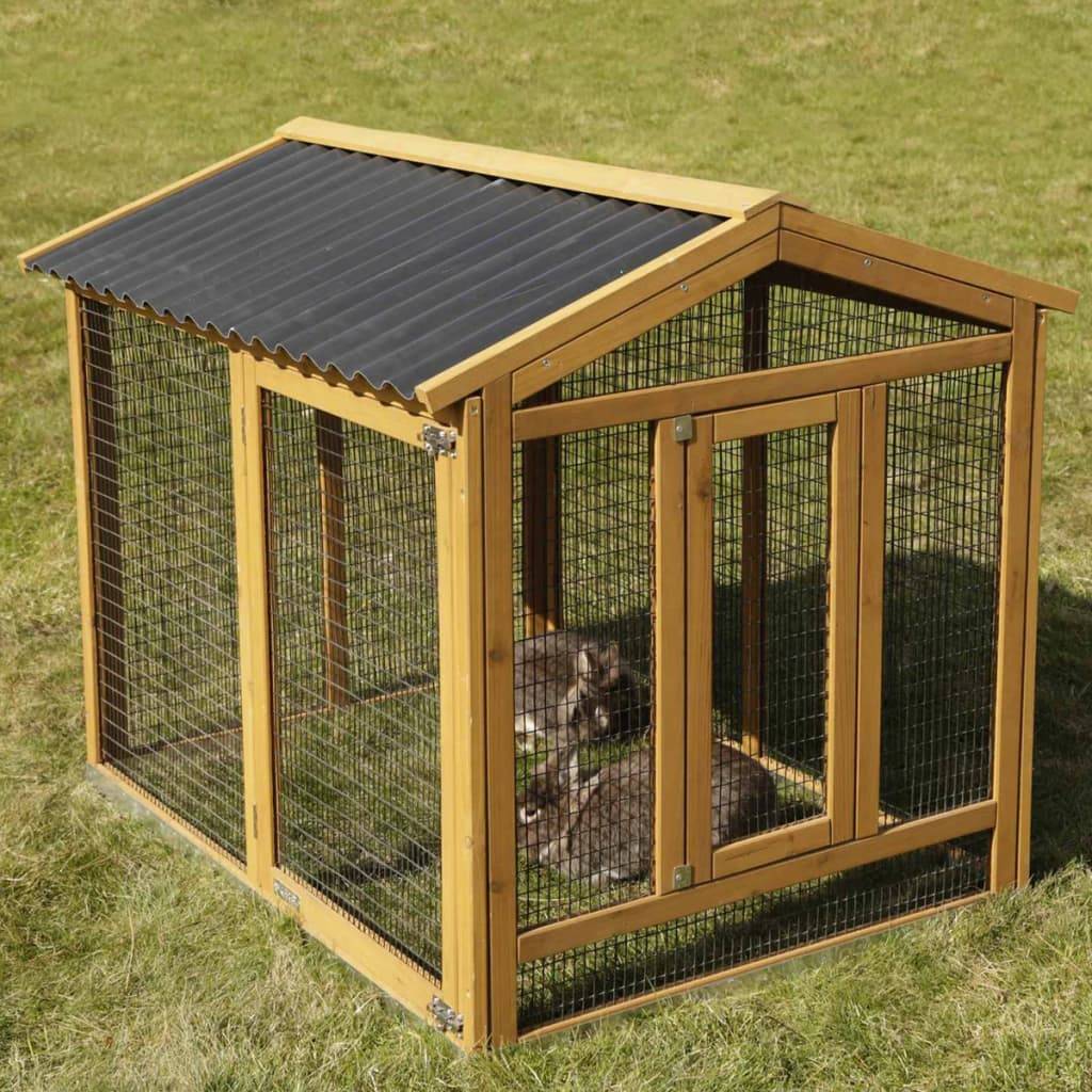 Kerbl Pro Kaninchengehege 115 x 85 x 90 cm Holz 81720