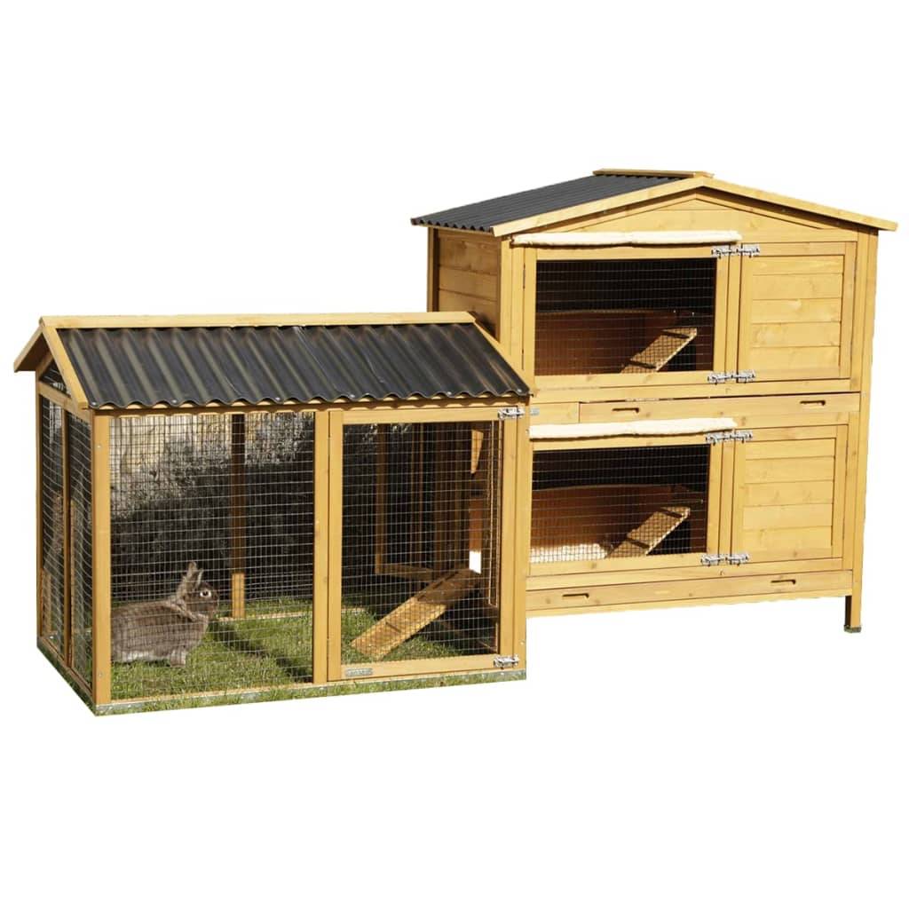 Kerbl Pro Kaninchengehege 115 x 85 x 90 cm Holz 81720