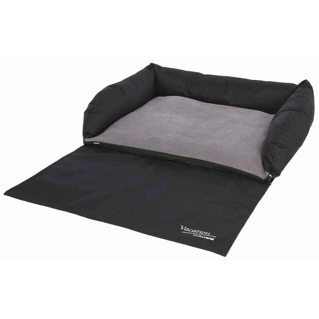 Kerbl Auto-Hundebett 95 x 75 x 16 cm Grau und Schwarz 80584