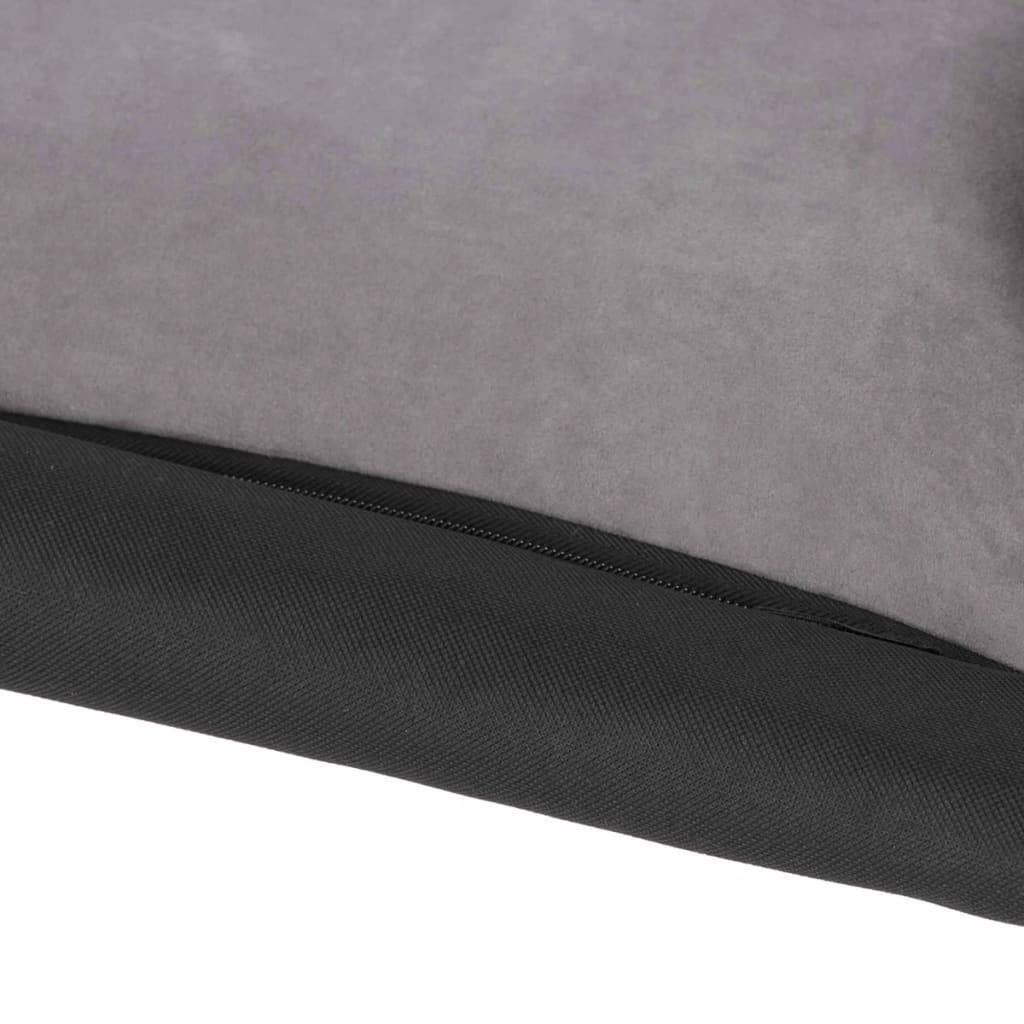 Kerbl Auto-Hundebett 95 x 75 x 16 cm Grau und Schwarz 80584